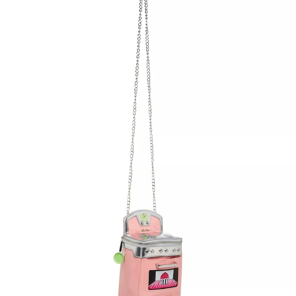 Betsey Johnson Kitsch L'Oven You Crossbody Bag Pin Oven & Pouch BJ33785M New - Picture 8 of 10